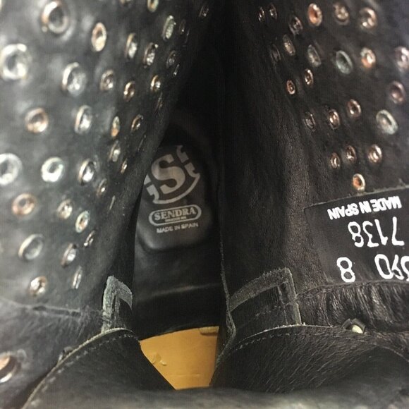 Sendra 7138 GoodYear Welt Lace Up Ankle Boots Womens 8 - Picture 8 of 12